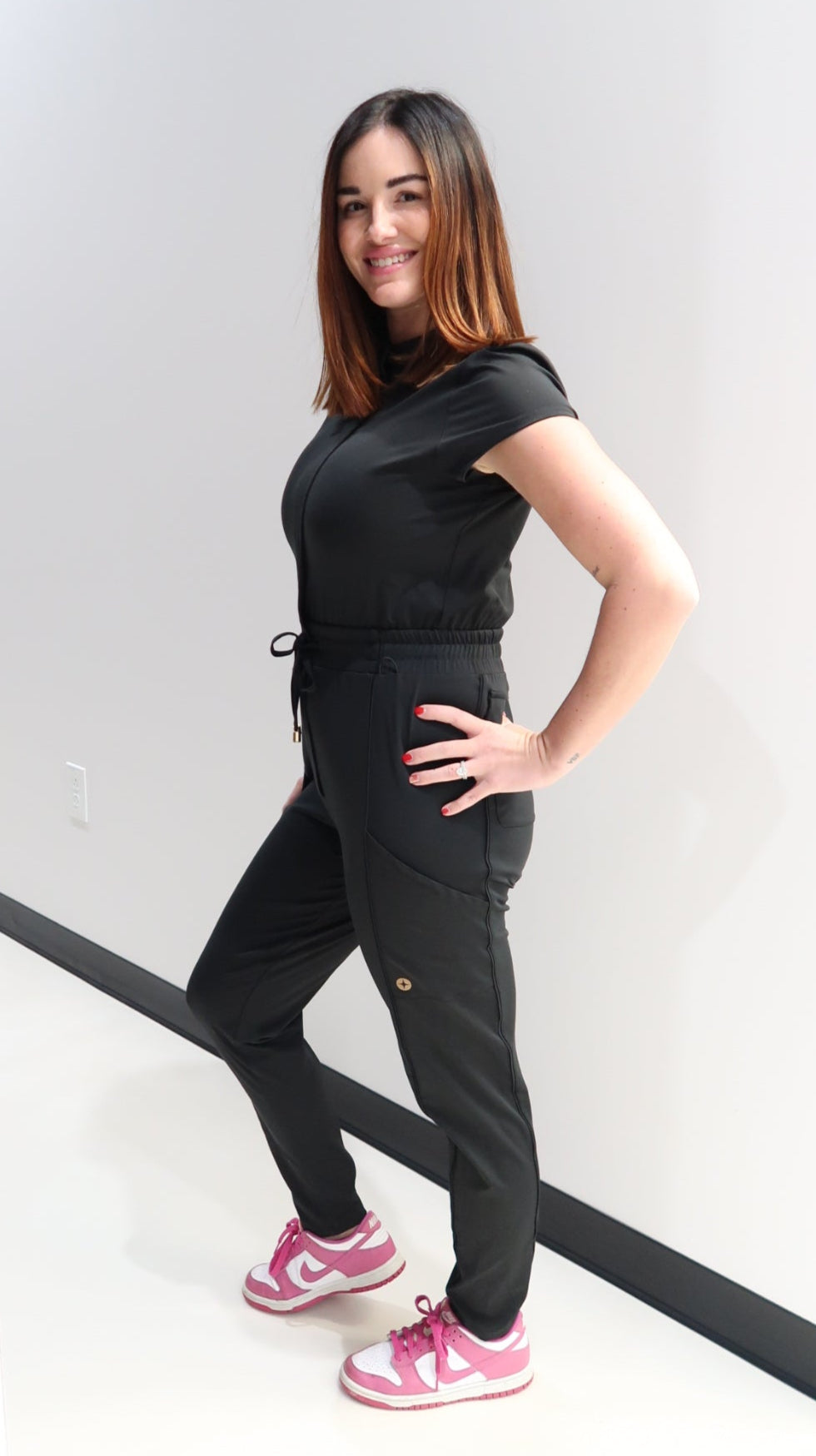 Women's Scrub Uniform Jumpsuit