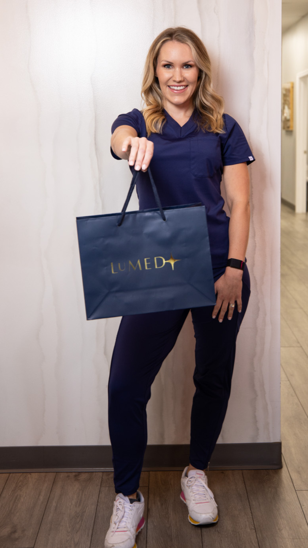 navy scrubs