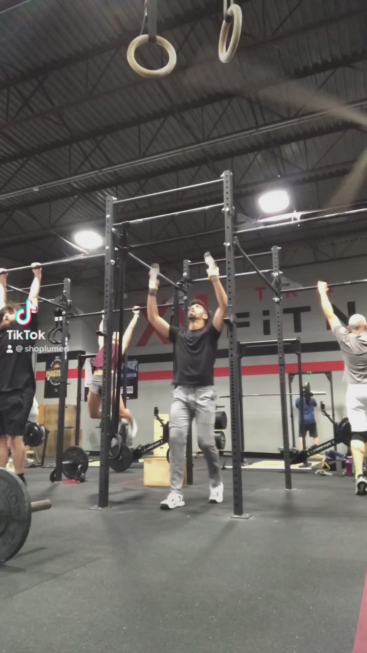 cross fit in scrub pants