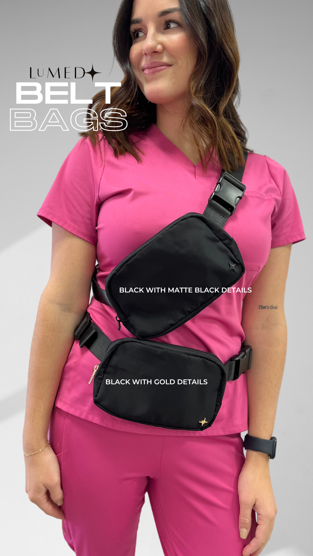 LuMED Belt Bags For Professionals On The Move