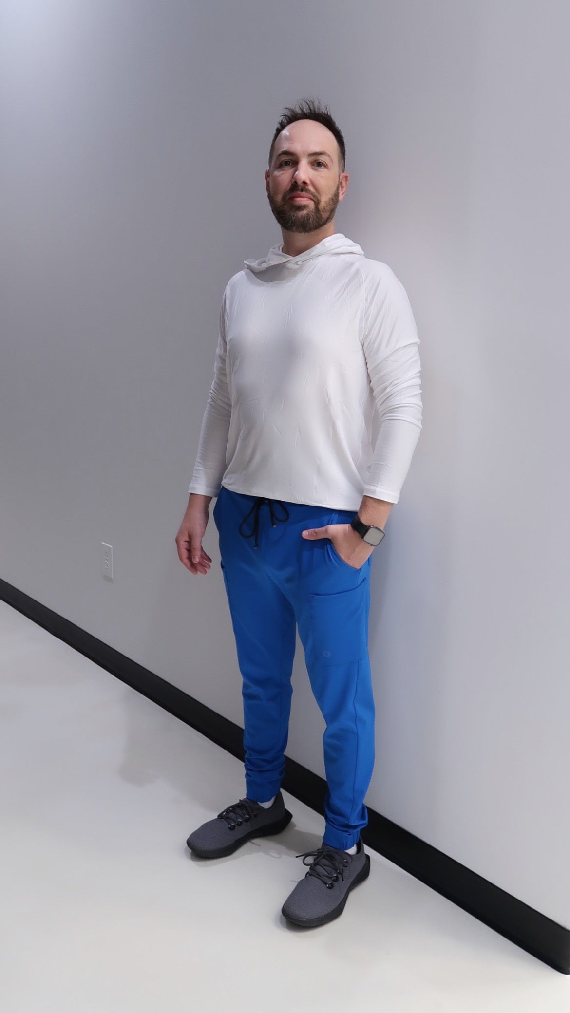 Men's Cobalt Scrub Joggers