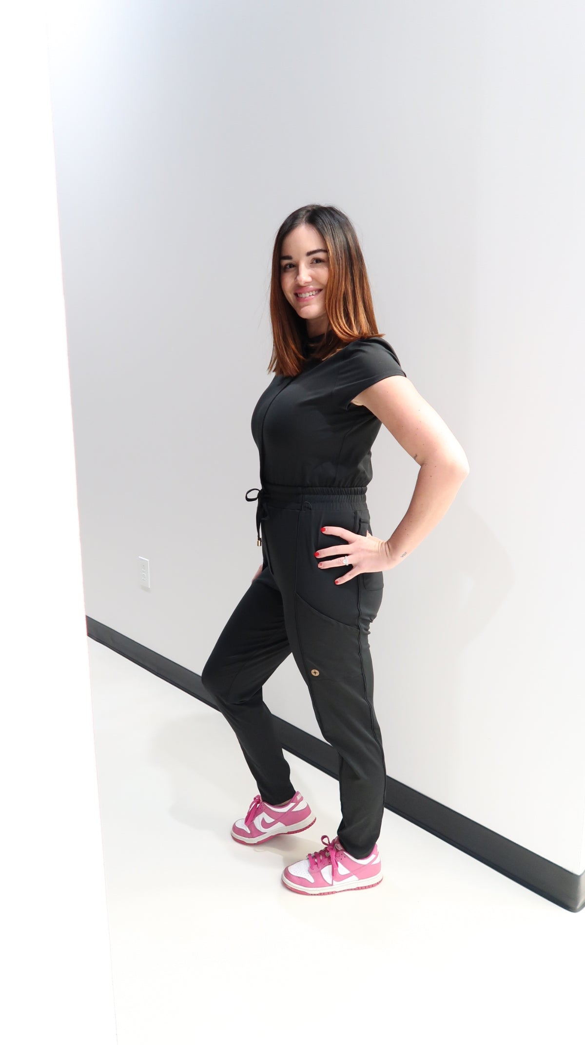 Women's Scrub Uniform Jumpsuit