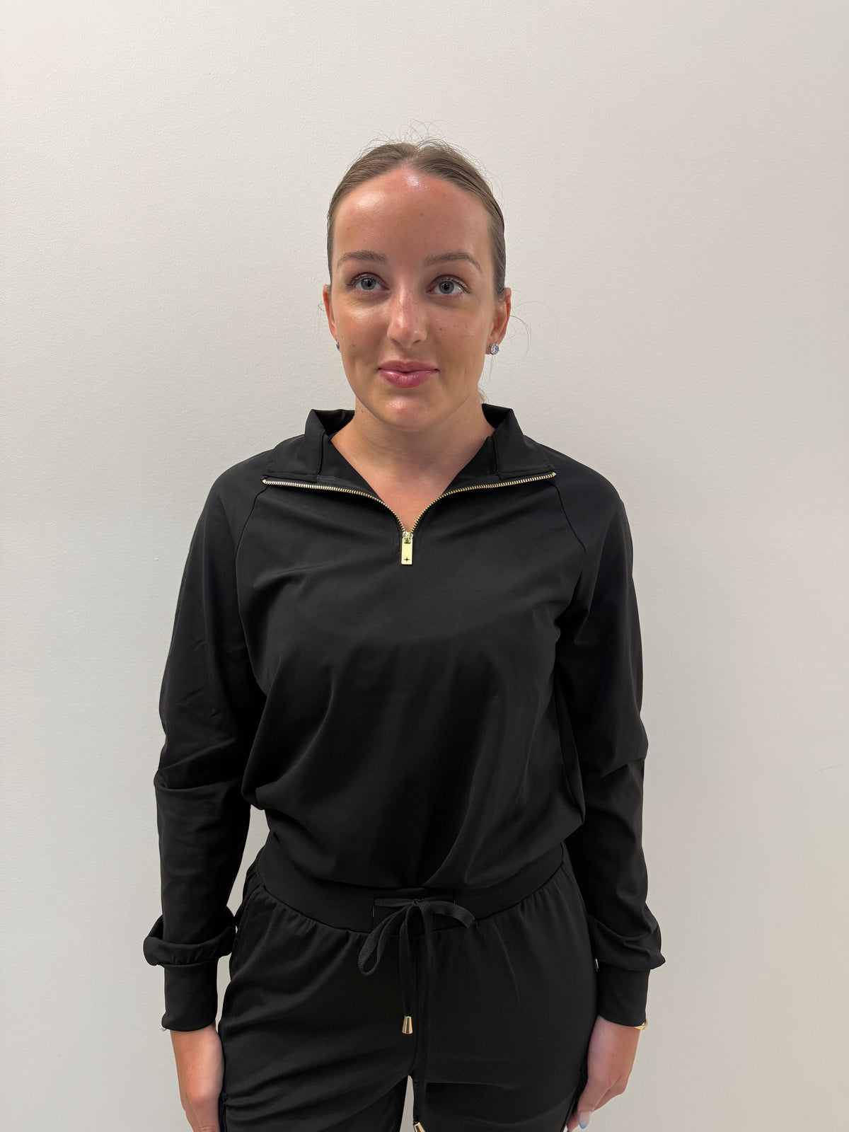long sleeve scrub top