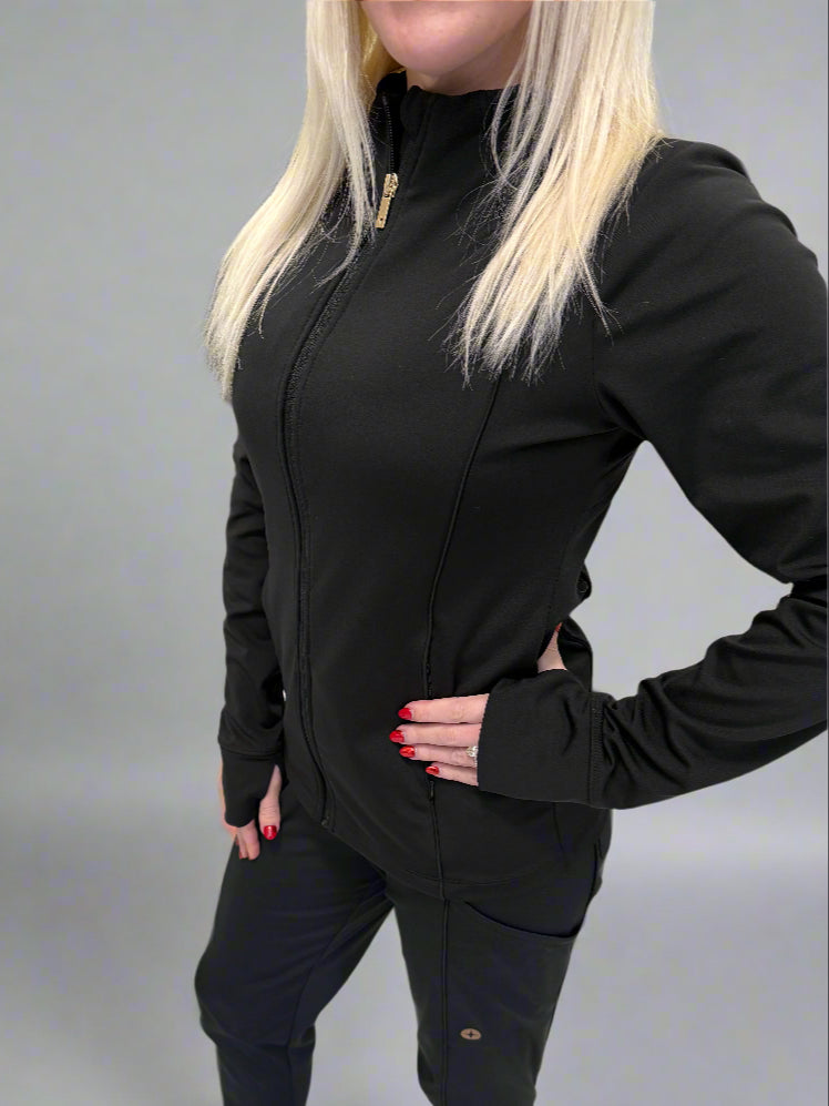 womens jacket warm up 