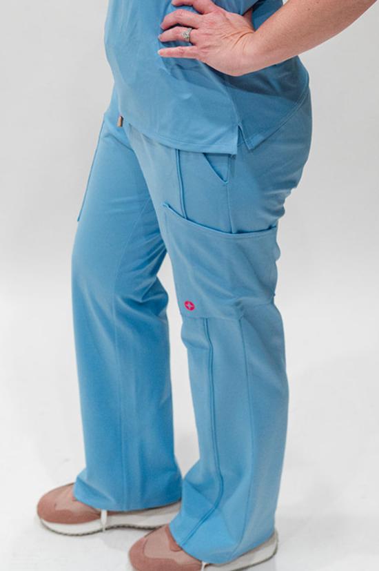 Women’s Ceil Blue Straight Leg Pants