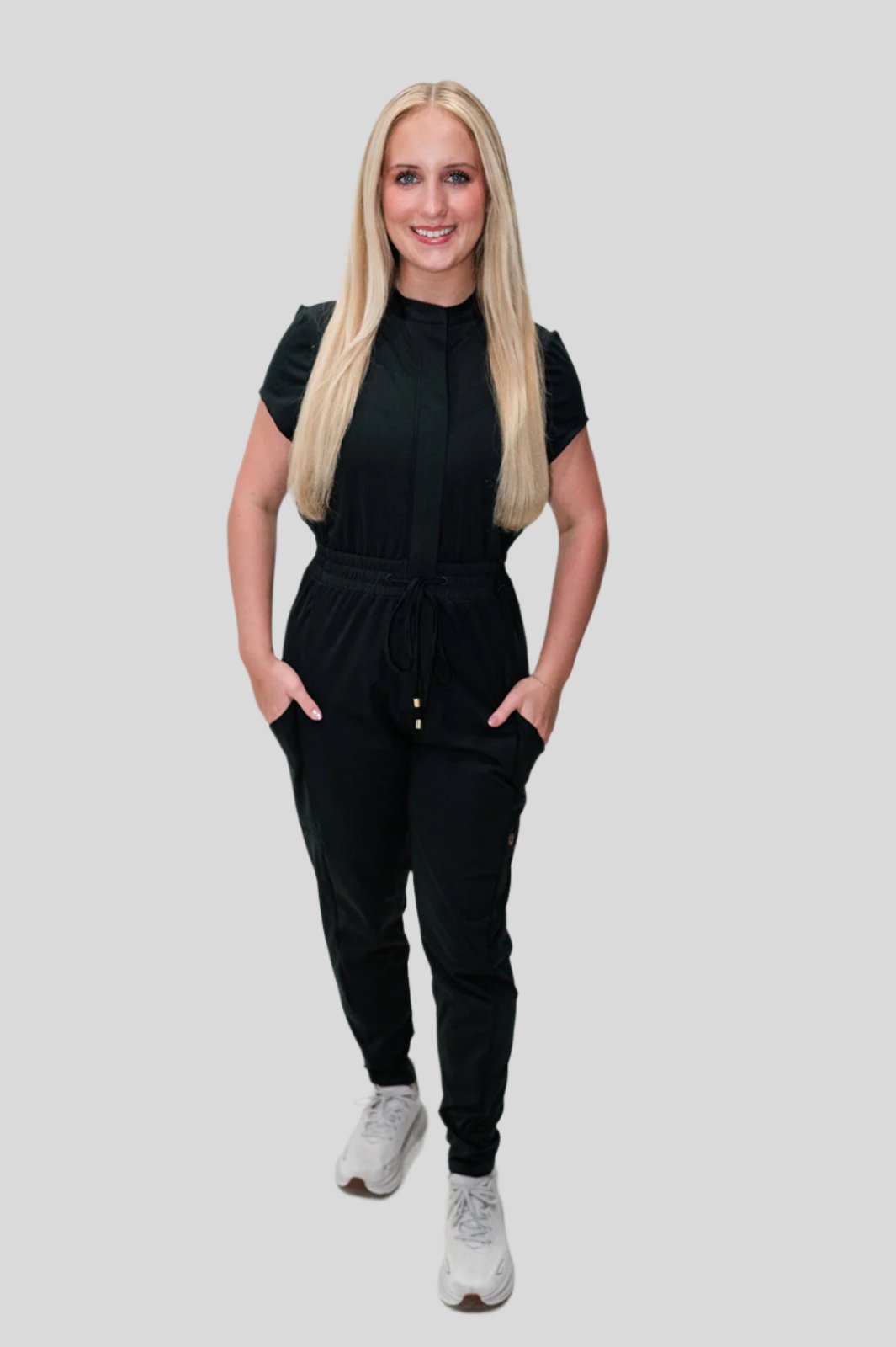 Women's Scrub Uniform Jumpsuit