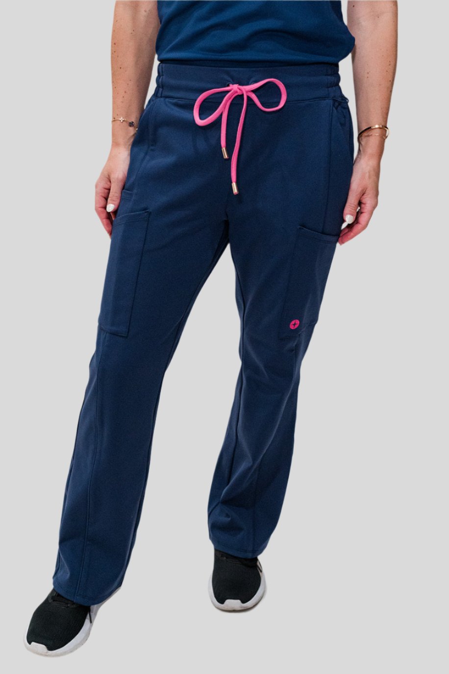 Women’s Navy Straight Leg Pants