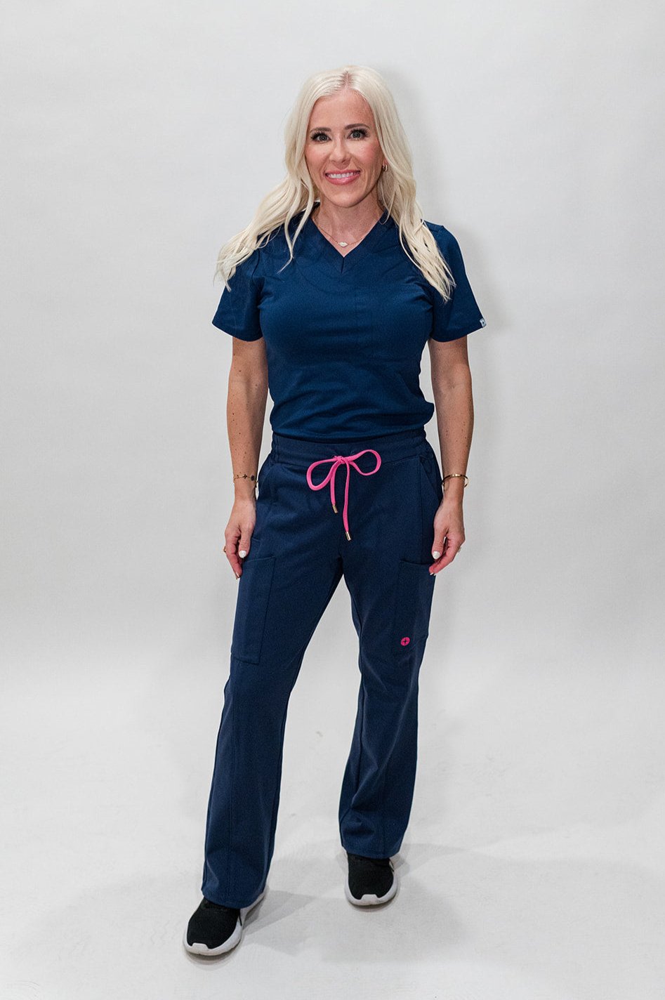 Women’s Navy Straight Leg Pants