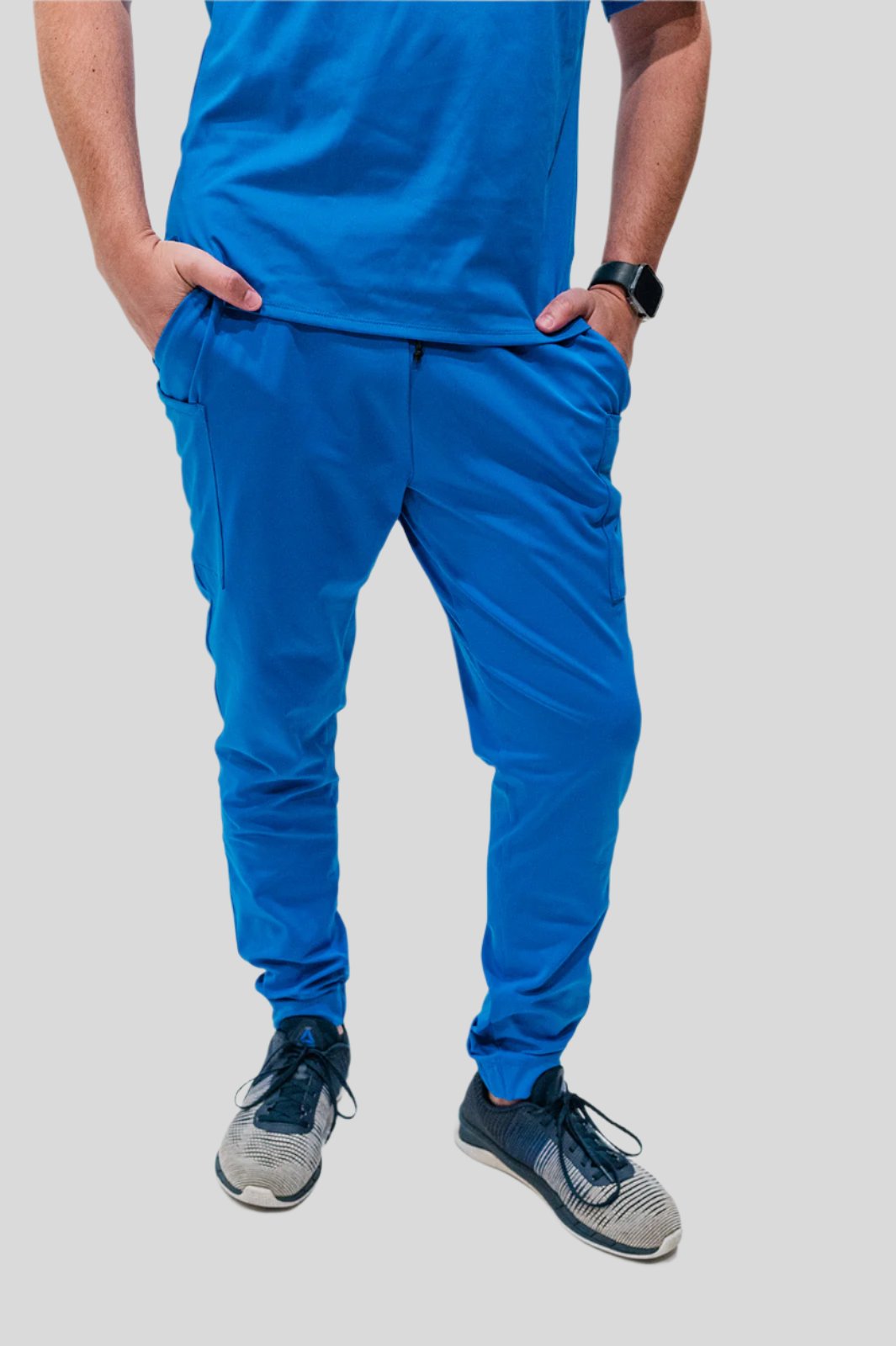 Men's Cobalt Scrub Joggers