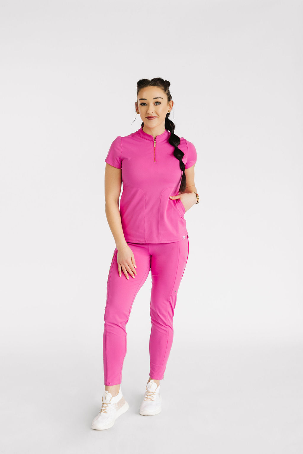 fitted women's scrubs