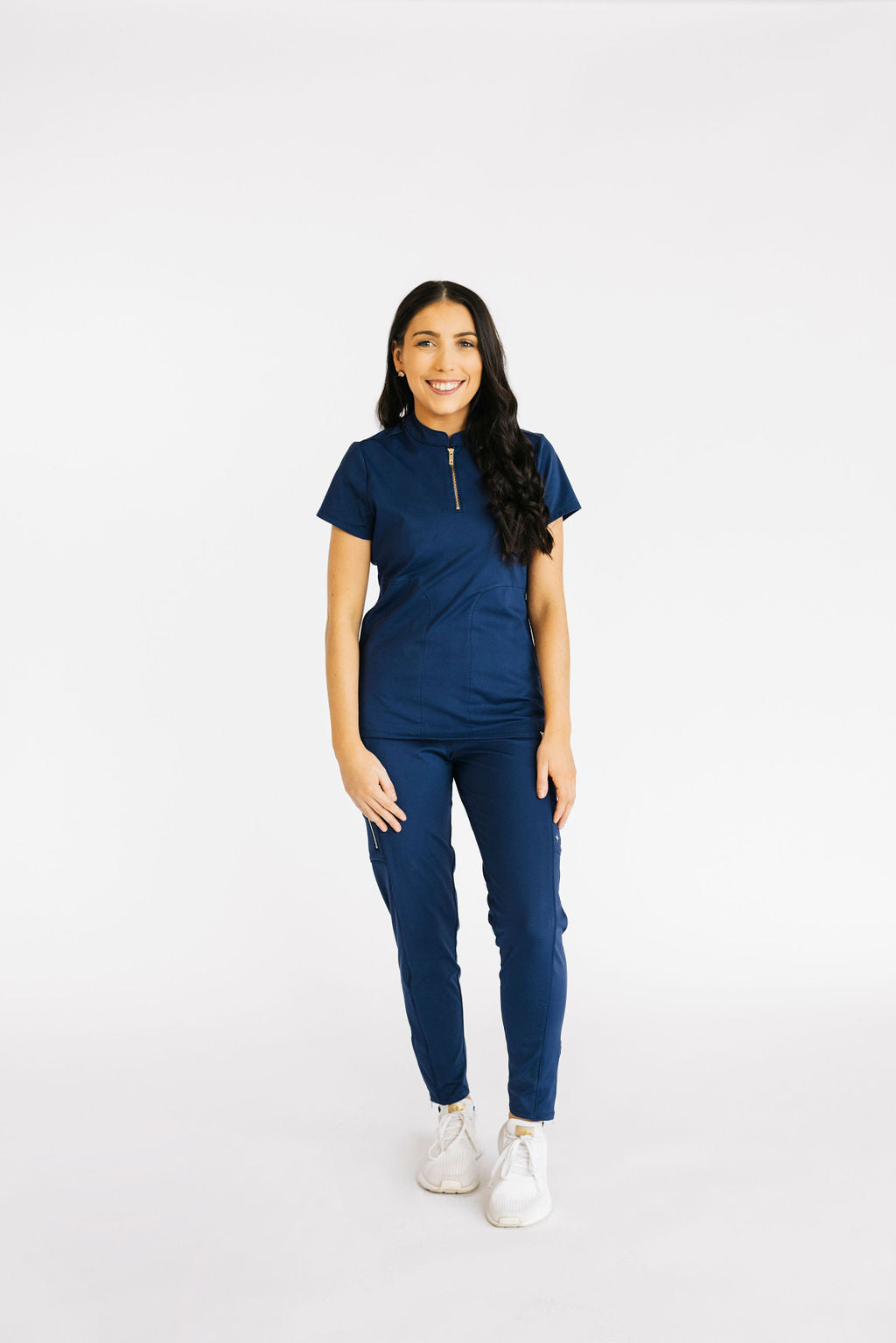 fitted scrubs for women